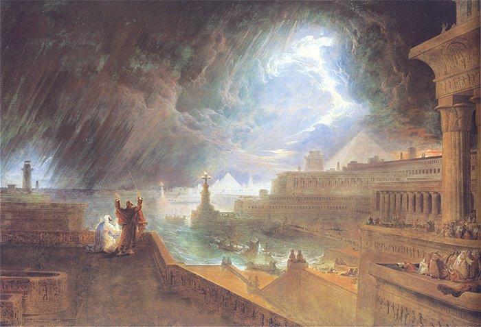 John Martin The Seventh Plague